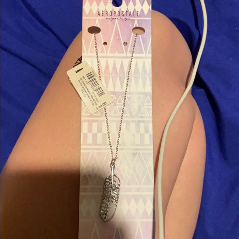feather necklace